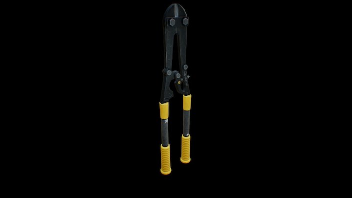 Bolt Cutter 3D Model