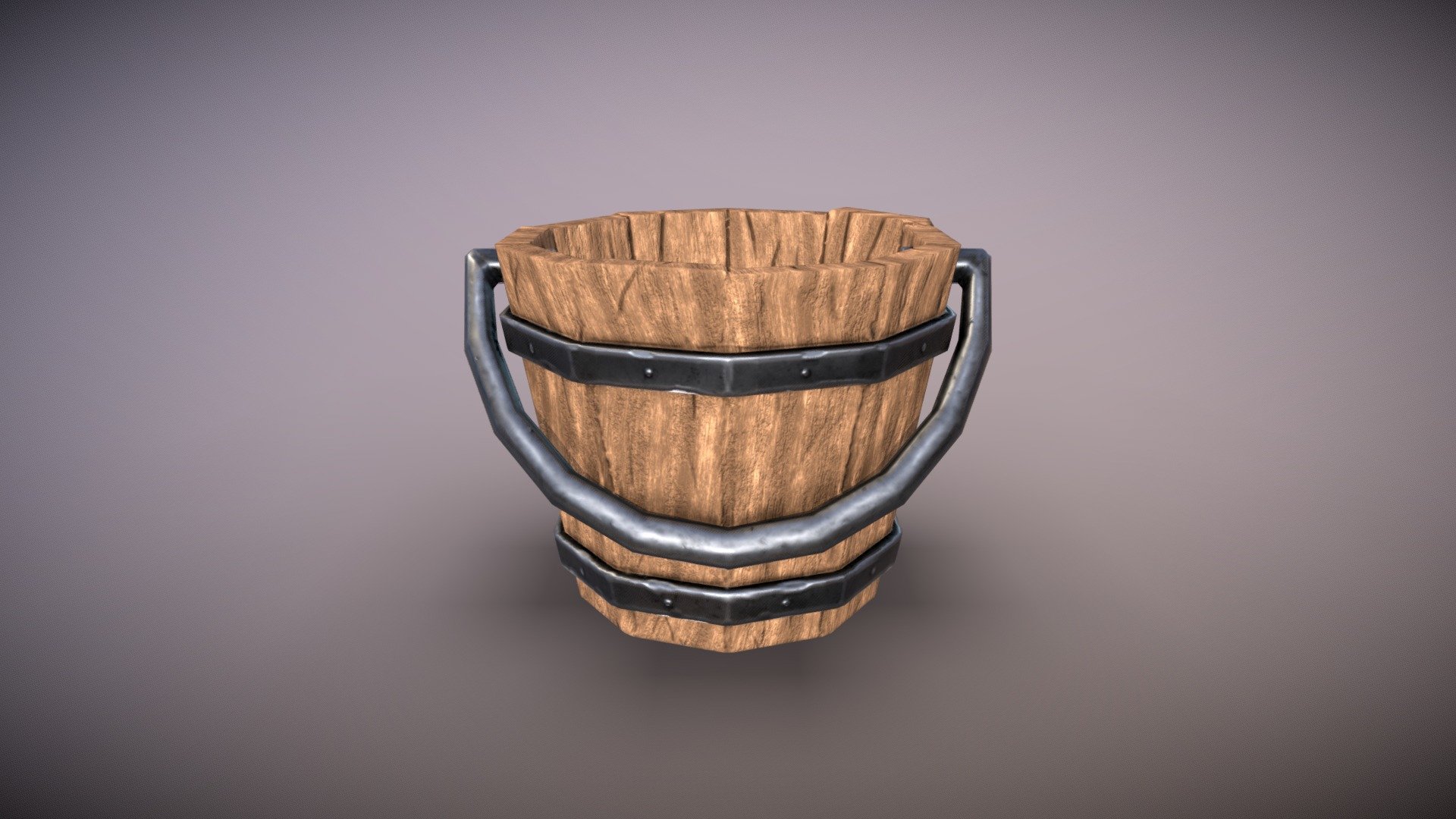 Stylized Bucket - 3D Model By Dromok199 (@starikovskiyalex) [3a14e44 ...