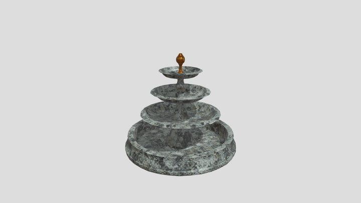 Fontan_LP_TEX 3D Model