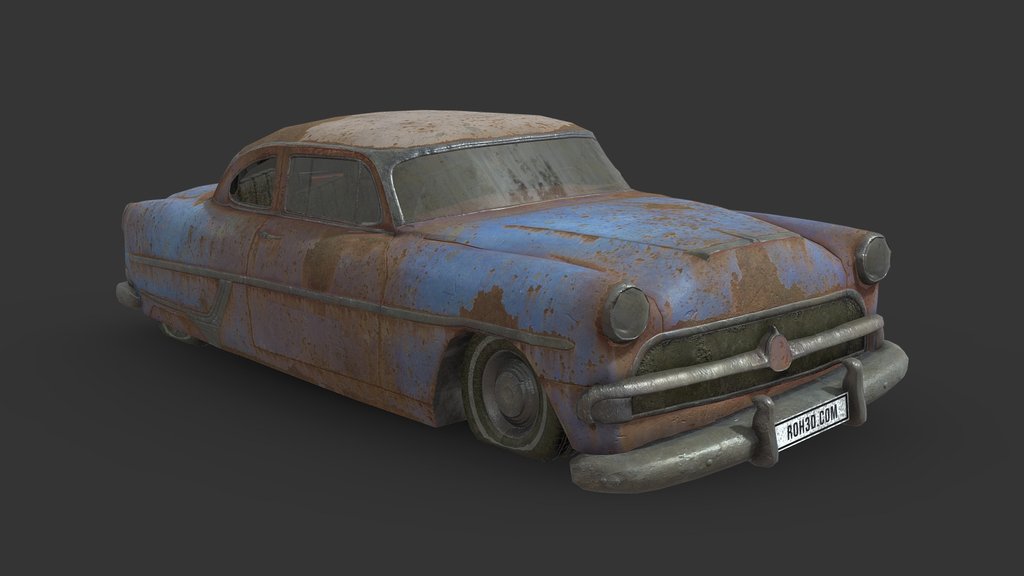 Abandoned Car - Hudson Hornet