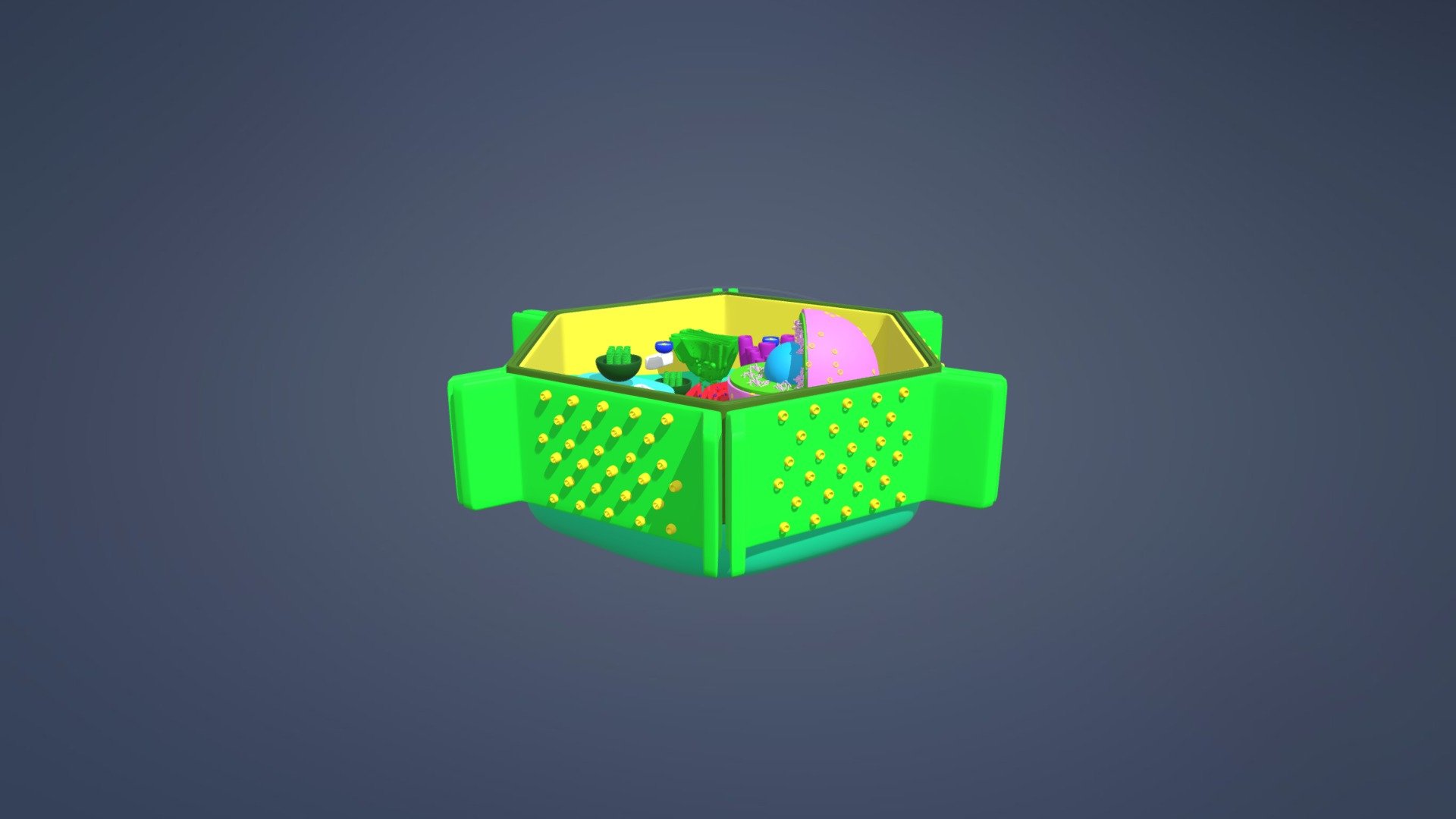 Plant Cell Sketchfab _ How To Make A 3d Model Of Plant Cell – SJAIMJ