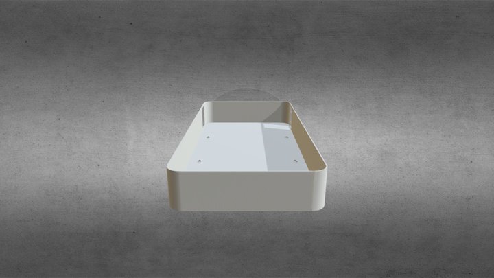 Сборка (задняя крышка) Вариант 1 3D Model