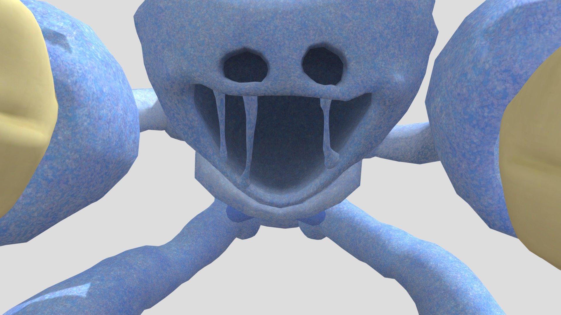 marshmallow_huggy Download Free 3D model by raythananselmdass