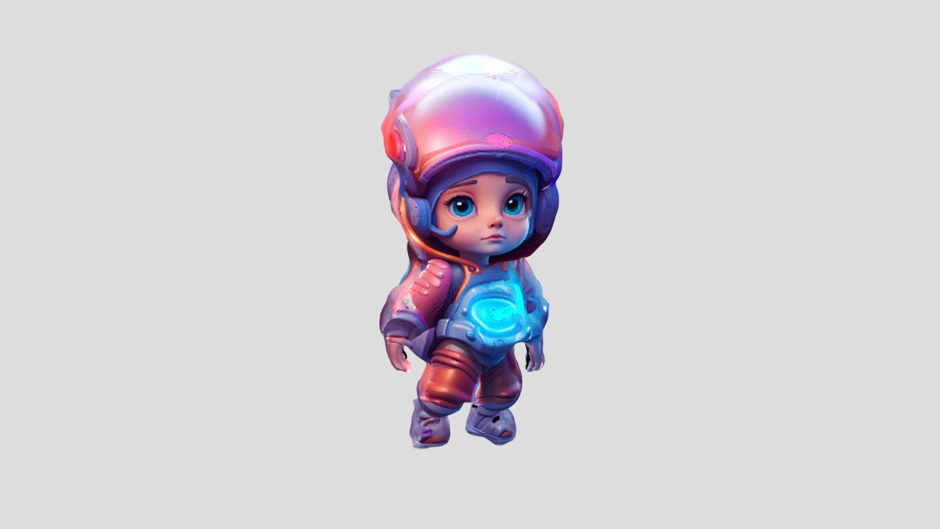 Cute Little Boy in Blue Hoodie A small boy wea - Download Free 3D model ...