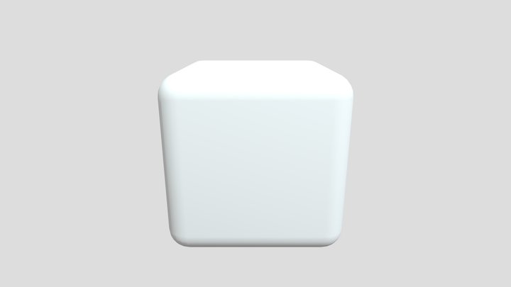 simple cube 3D Model