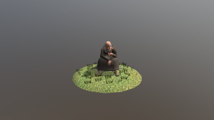 Teeming Tower 2 - The Druid 3D Model