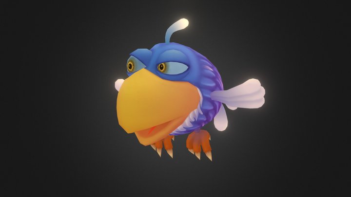 Flappy_Bird 3D Model