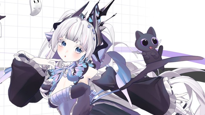 艾米娅 AMIYA（2024） 3D Model