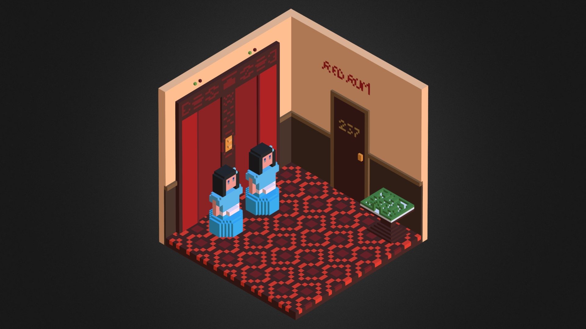 The Shining - Voxel