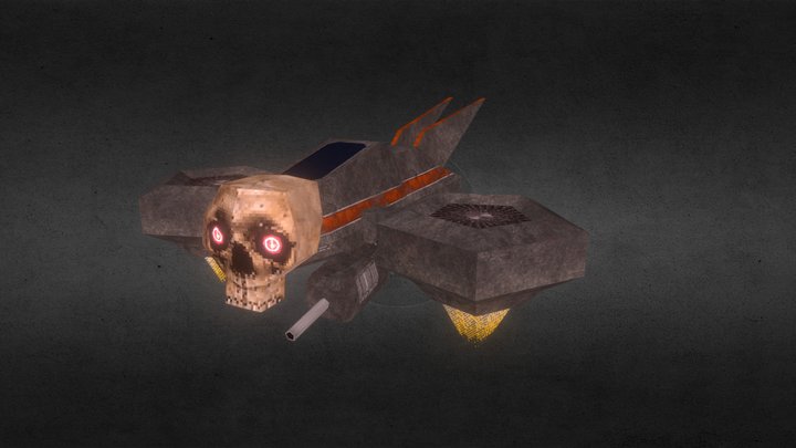 PSX Seeker Drone 3D Model