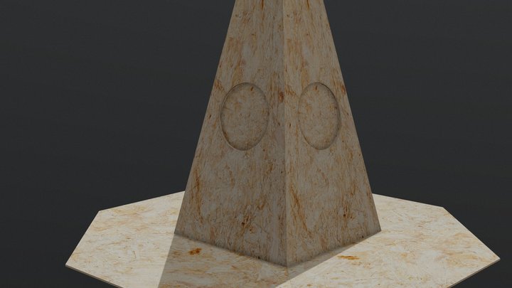 AR visualisation for exhibition 3D Model