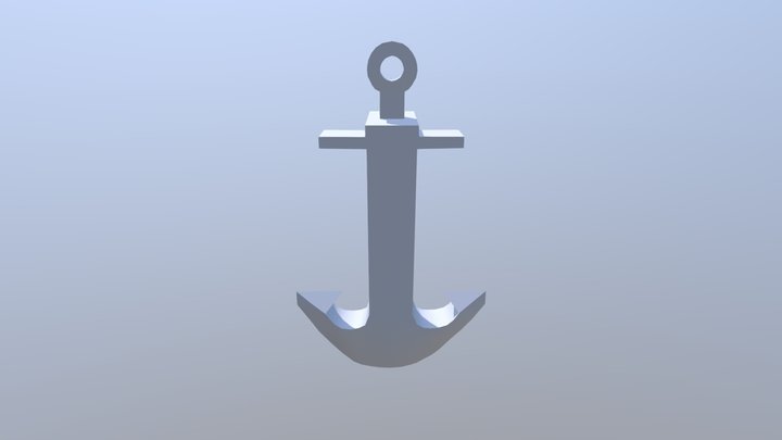Game Object Project Anchor 3D Model