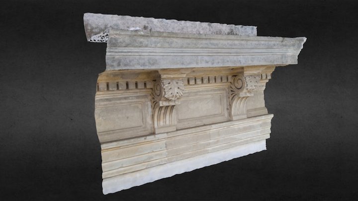 Decori e fregi in Pietra Leccese 3D Model