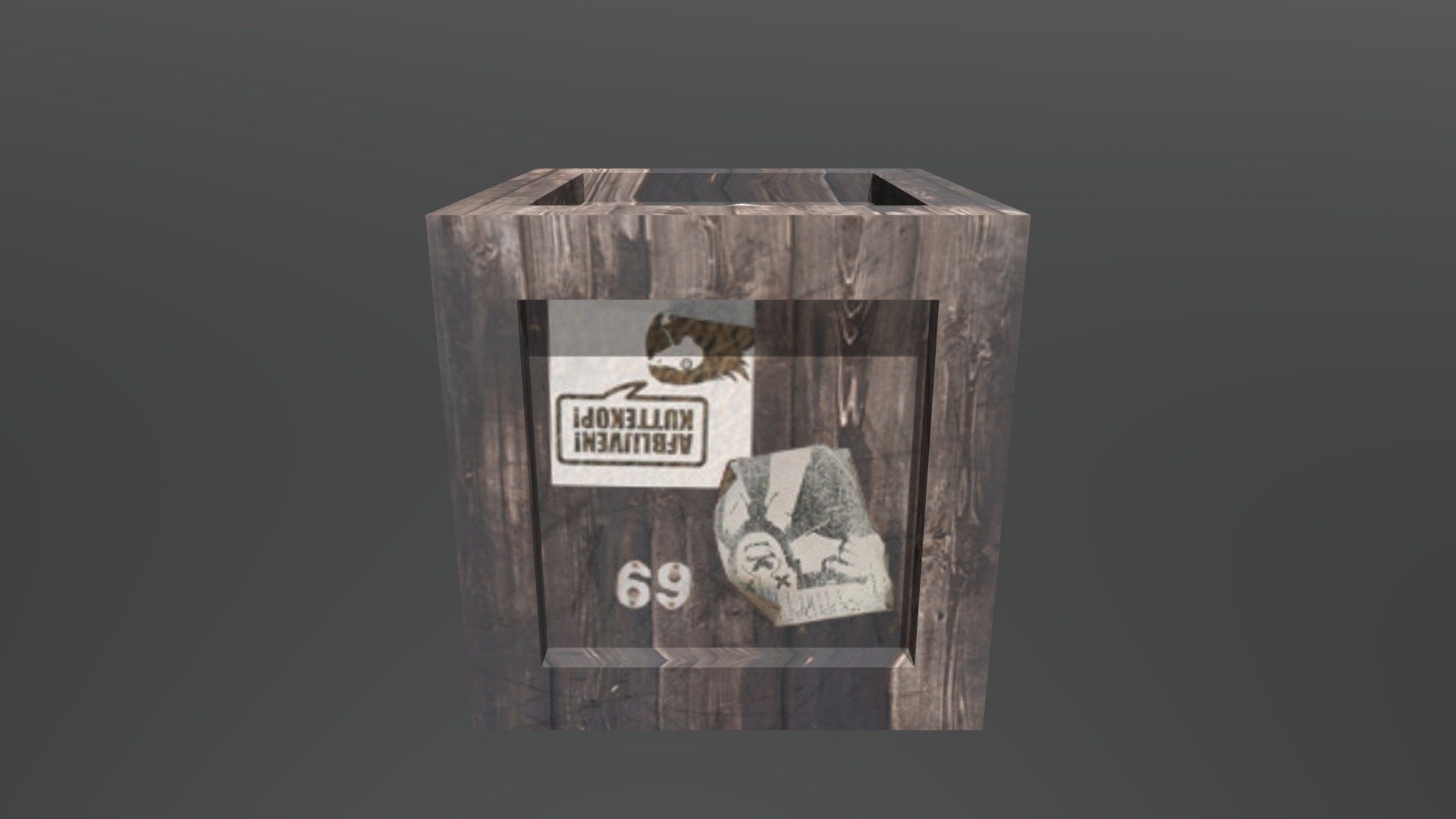 Crate - 3D model by Matteo_Casteleyn [3a1f2fa] - Sketchfab