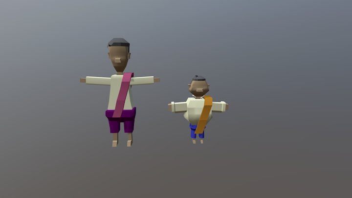 Bear Brothers Rough Pass 1 3D Model