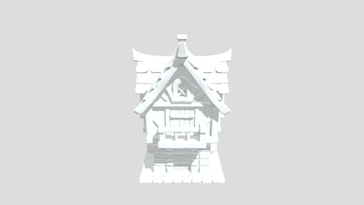 Medieval Cottage 3D Model