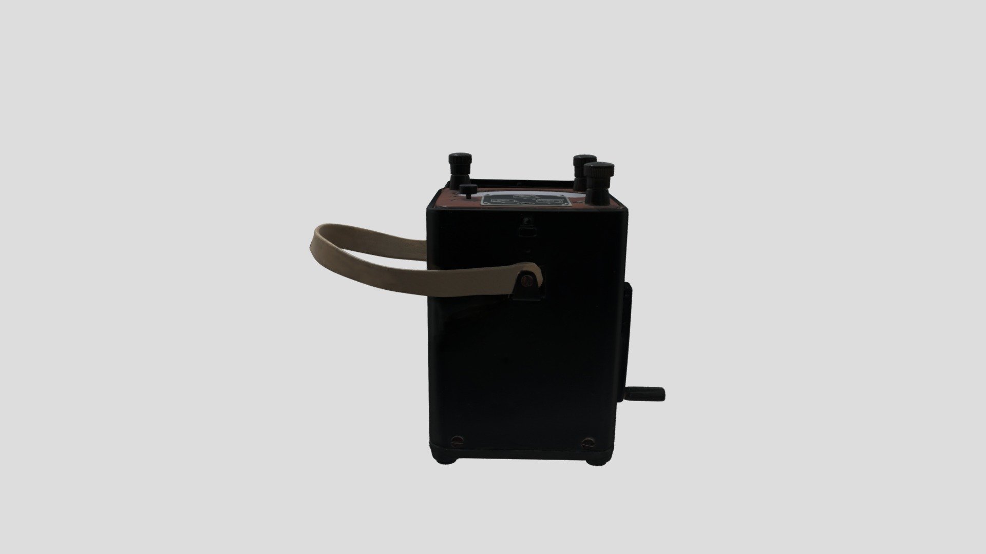 Siemens & Halske inductor-based resistance meter