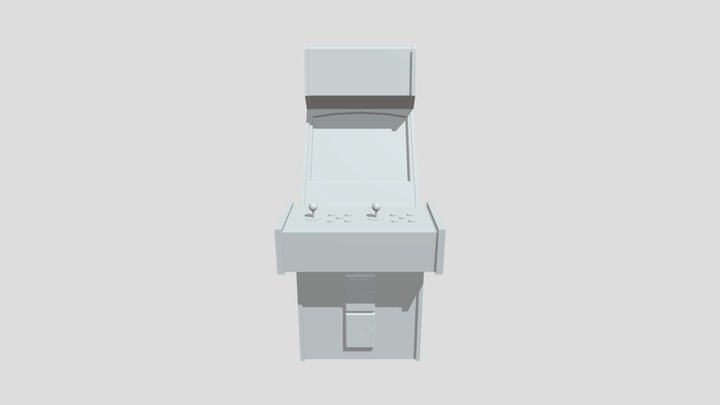 Arcade Cabinet Model 3D Model