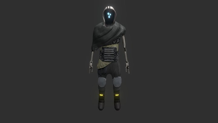 Character Textured 3D Model