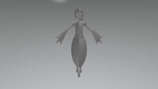 CHARACTER MODEL: PROGRESS 3D Model