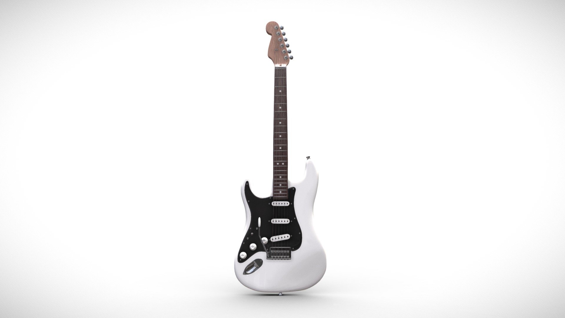 Fender Stratocaser - 3D model by mrxai0 [3a2394e] - Sketchfab