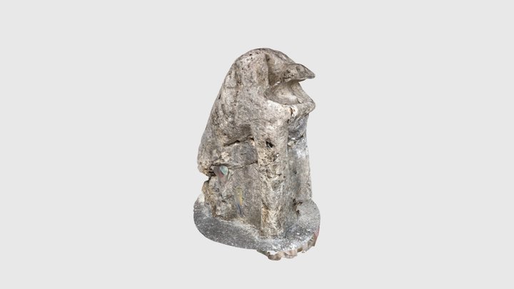 饒波のシーサー（石獅子） 3D Model