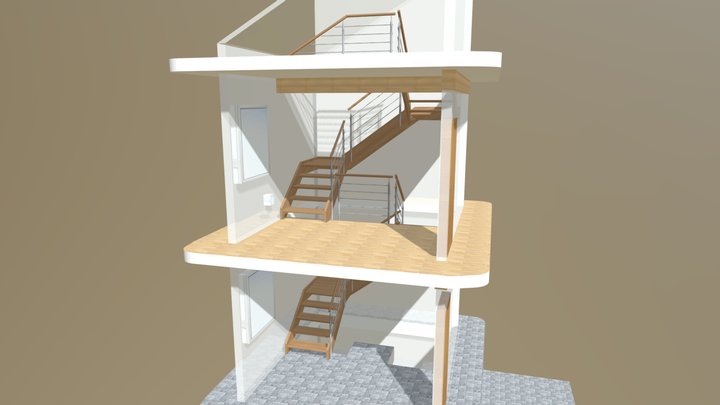 Jungwirth Treppen 7126 3D Model