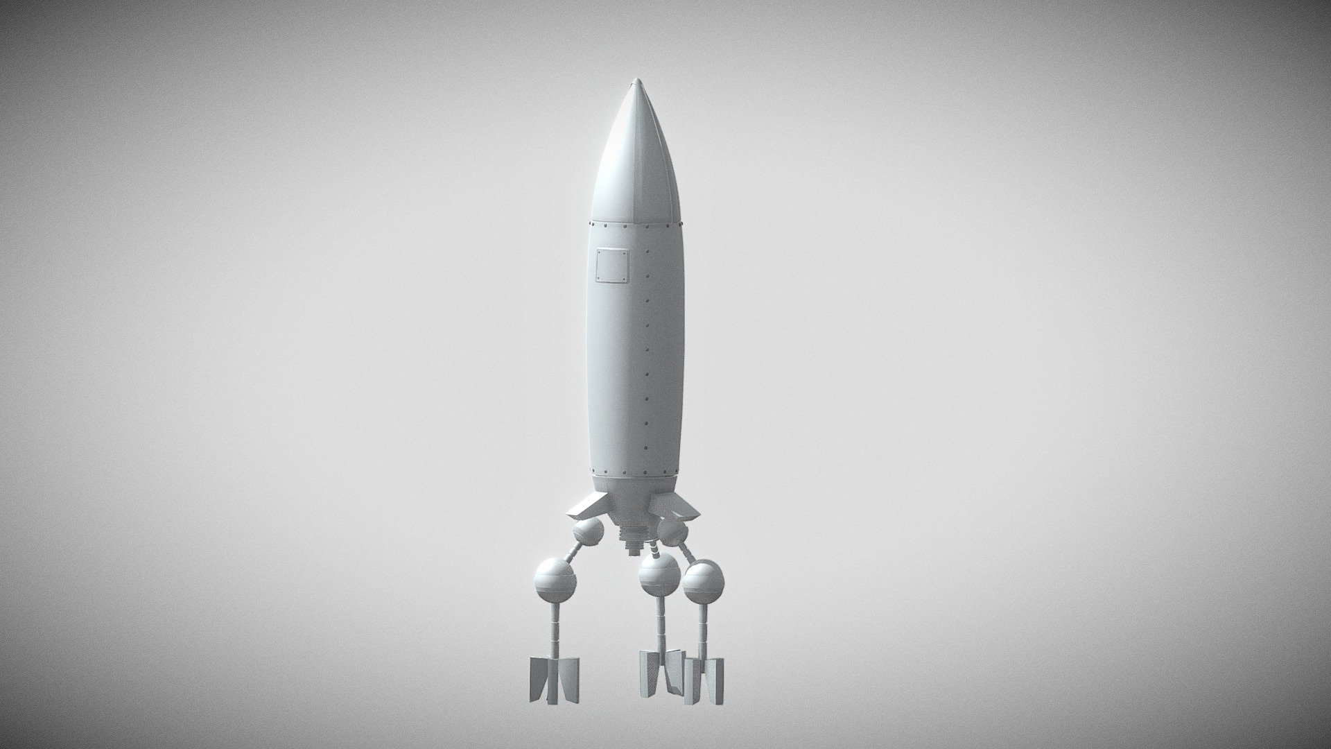 Missile - Download Free 3D Model By Ahmed_m19 [3a24a66] - Sketchfab