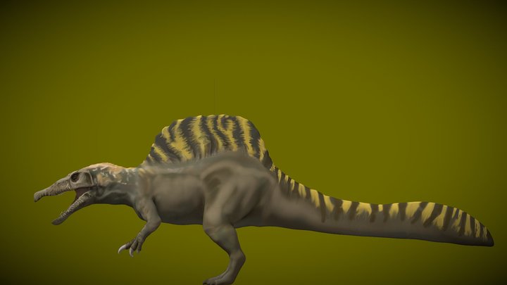 Jurassic World Rebirth Spinosaurus – Modello 3D gratuito STL