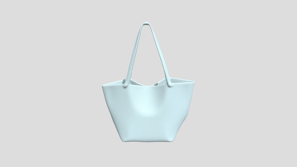 White Fabric Tote