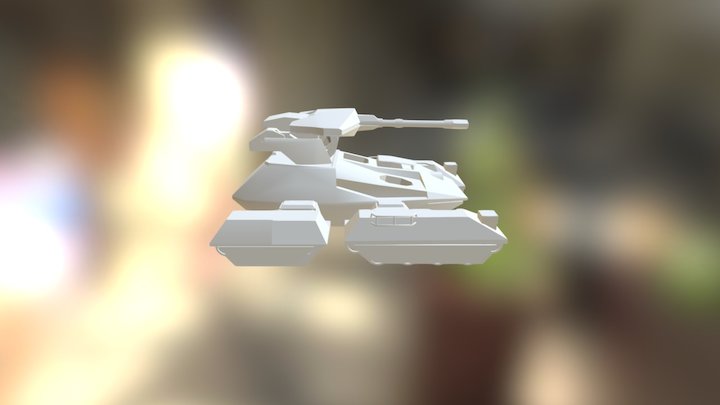 TANQUE HALO 3D Model