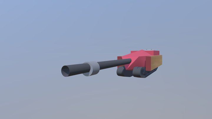 FM-908 Tank Destroyer 3D Model