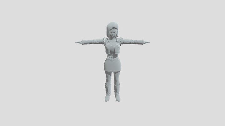 Android 18 3D Model
