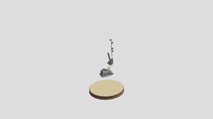 3D_eksam_Environment_ models 3D Model