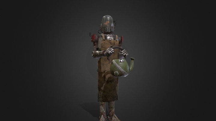 Earth Recovery Robot 3D Model