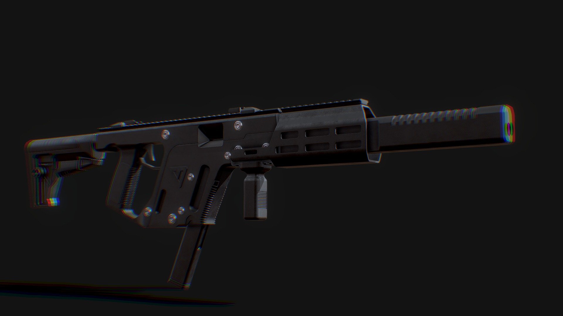 Kriss Vector - Download Free 3D model by Frostoise [3a2892e] - Sketchfab