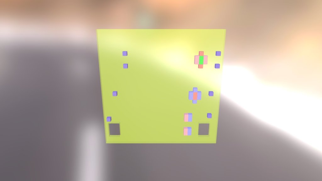 Four Bugs on Solid Wall