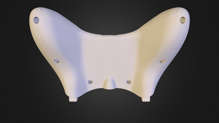 xbox controller combined bottom 3D Model