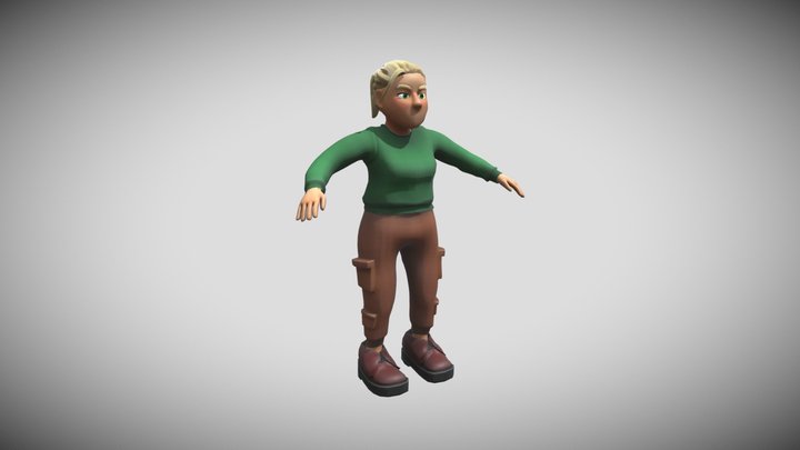 Anna 3D Model