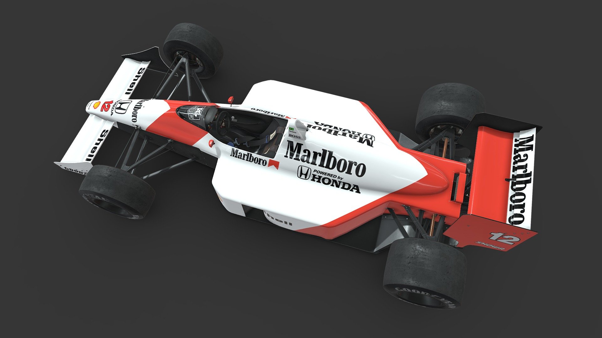 McLaren Mp4/4 - Buy Royalty Free 3D model by operario [3a2aaed ...