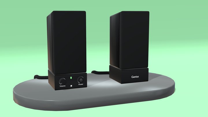 Speaker(Genius) 3D Model