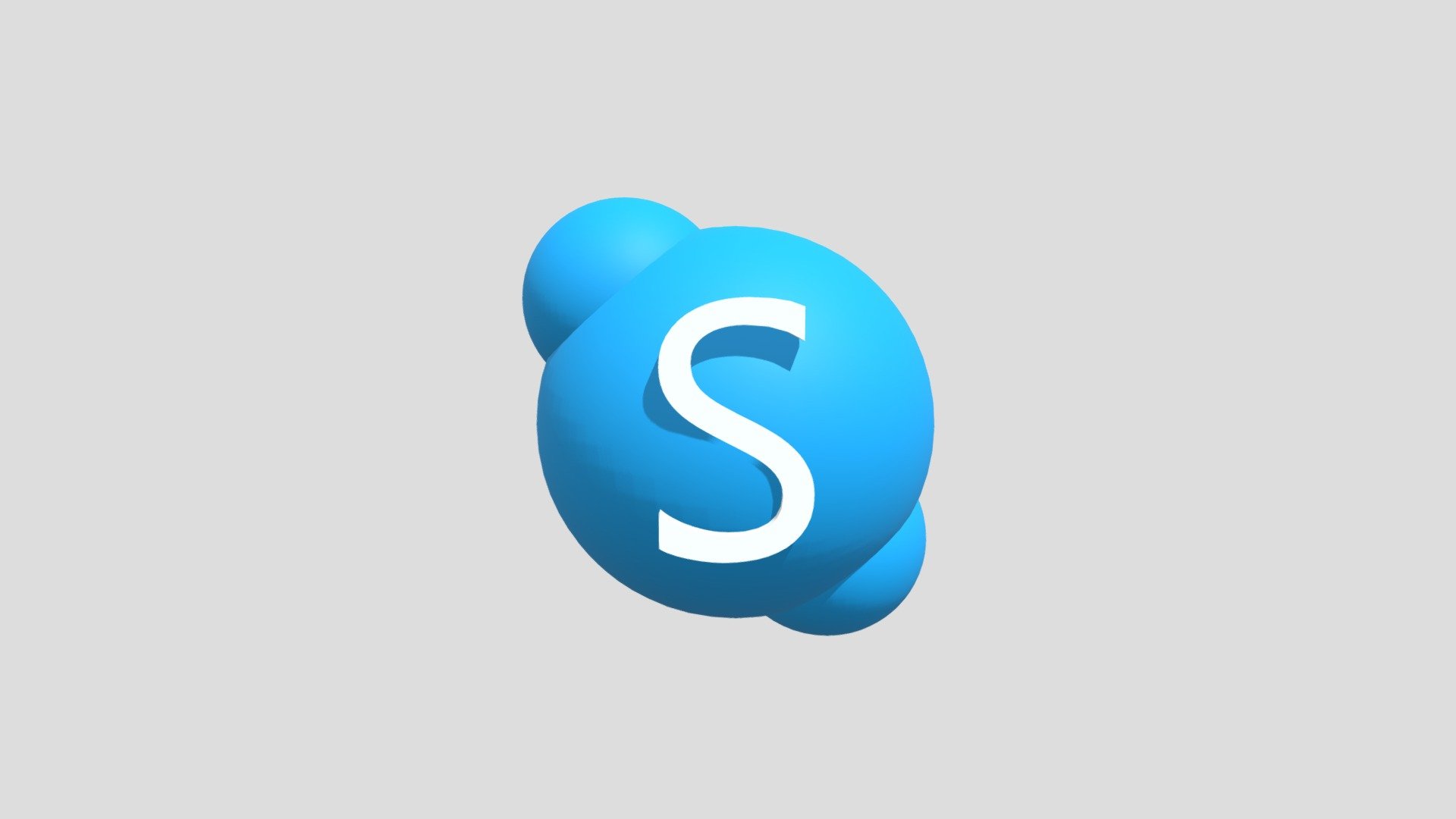 abstract skype logo