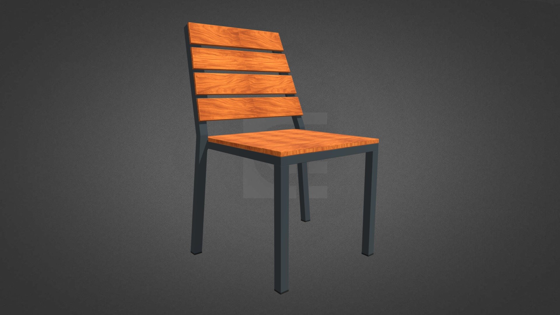 Paris Chair — Sketchfab embed 3D viewer