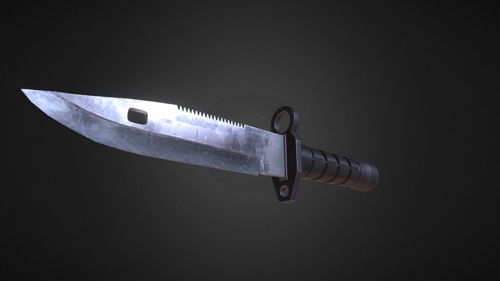 M9 knife - 3D model by Egorushca [3a2c998] - Sketchfab