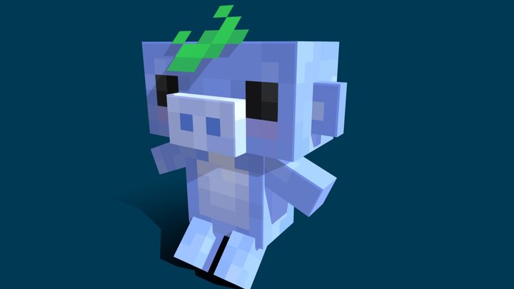 Wumpus Plush 3D Model