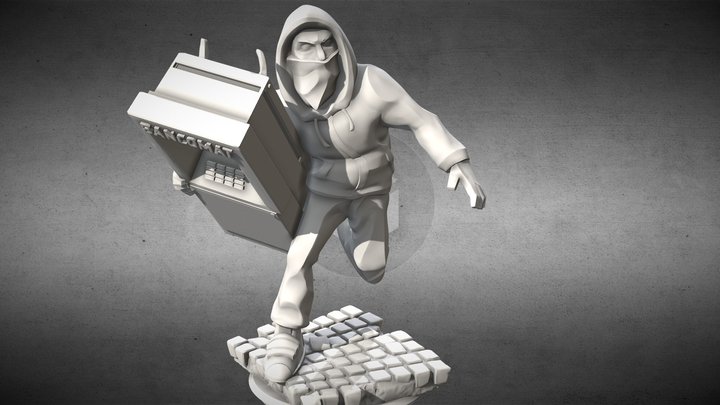 They Call Me Jeeg - Disney Infinity 3D Model