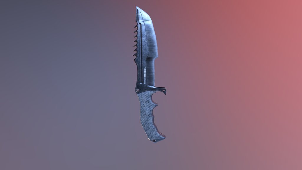 Tactical Knife – Free Realistic Game Asset