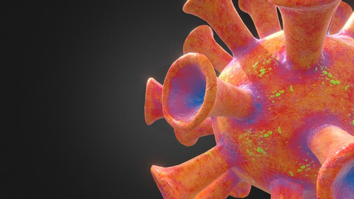 Coronavirus/Covid-19 3D model 3D Model