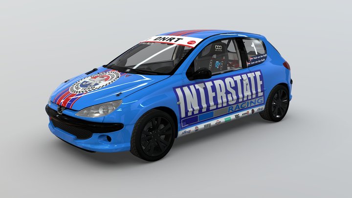 DNRT 206 GTi Cup 3D Model