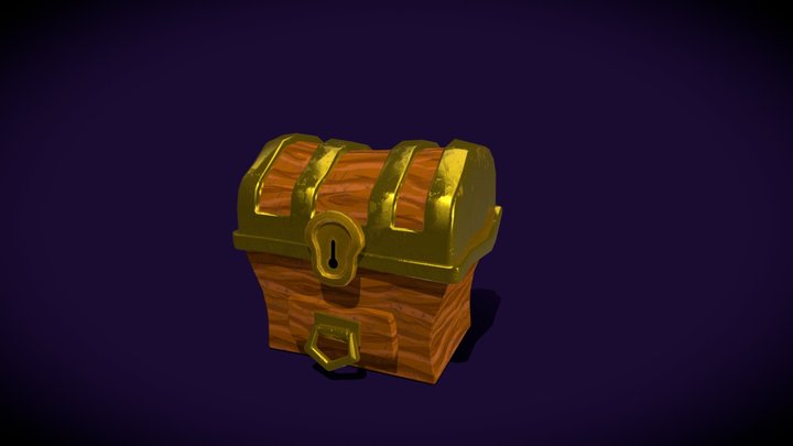 Apothecary Box Stylized with Animation 3D Model